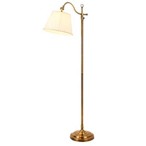 OBRARY Floor Lamp Retro Standing Lamp Indoor Lighting Floor Lamp Antique Suitable for Living Room Bedroom - Foot Switch liuzhiliang