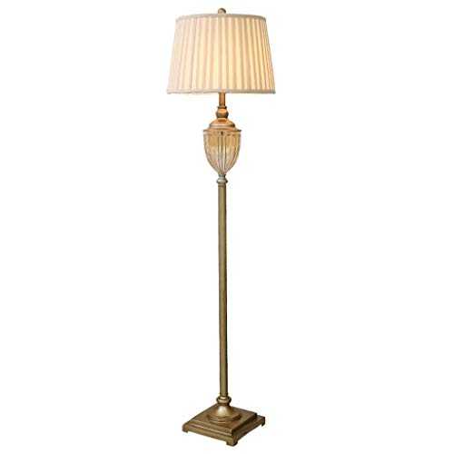 OBRARY Floor Lamp Crystal Floor Lamp Indoor Standing Lamp Antique Suitable for Living Room Bedroom - Foot Switch liuzhiliang