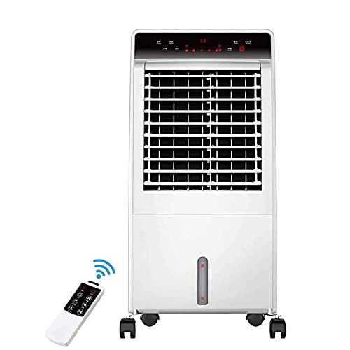 SND-A Portable Air Cooler & Heater - Compact Mobile Evaporative Air Conditioner - Air Cooler, 12H Appointment Timing, 8L Water Tank, LED Panel, Remote Control for Home & Office