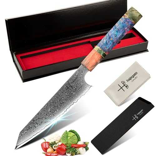 Damascus Chef Knife Petty Hajegato Unique One of Kind Handle Professional 6 Inch Japanese Chefs Kitchen Knife Vg10 High Quality 67 Layers Damascus Steel Knive