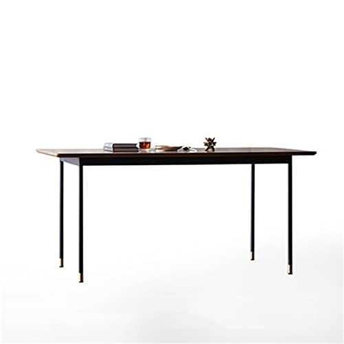 WanuigH Dining Table Minimalist Dining Table Modern Minimalist Dining Table Nordic Solid Wood Dining Table Home Small Apartment Dining Table Minimalist Decoration (Color : Brown, Size : 130x70x75cm)
