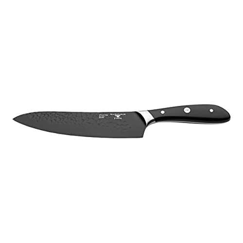 Ashwood Series 8" Chef's Knife Kitchen Knife with Ice Hardened Vanadium Steel Blades, Black, RF-1848N