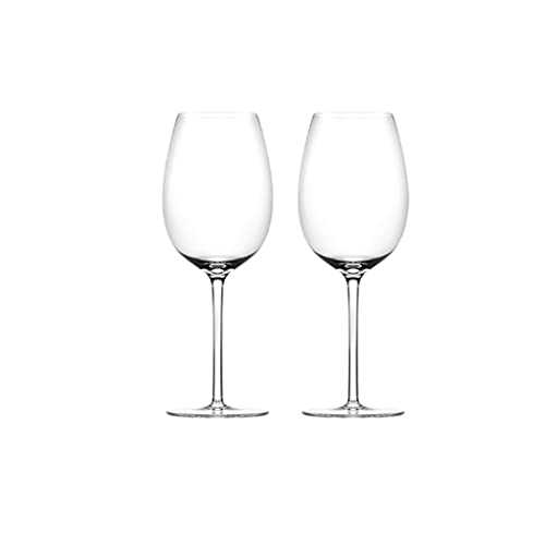 FEANG Wine Glasses Wine Glasses Set Of 2 | 600 ML,Crystal Wine Glasses Perfect for Home, Restaurants and Parties | Dishwasher and Microwave Champagne Glasses
