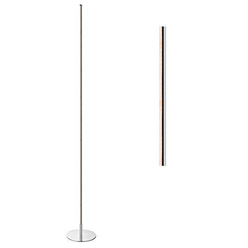 JONATHAN Y JYL7007A Iris 59.5 inch Integrated Dimmable LED Floor Lamp Modern Standing Lamp Contemporary for Bedrooms, Living Room, Office, Reading, Chrome