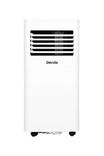 Devola Portable Air Conditioning Unit, 1.5 m Duct with Window Kit Included, Energy Efficient, Compact with Cooling, Dehumidifying and Fan Function (10000BTU White)