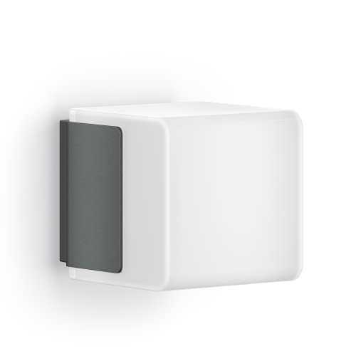 Steinel Outdoor Light L 835 C Anthracite, LED Wall Light, Without Sensor, Networkable via Bluetooth App, 9.1 W, Warm White
