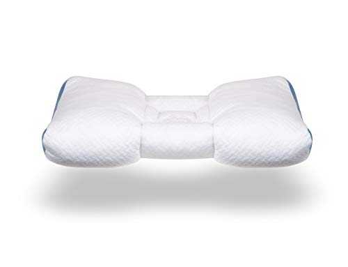 SpineAlign Pillow - Patented & Award Winning - 100% Adjustable Contour Pillow - Promotes Healthy Spine Alignment for Better Sleep - Perfect for Side & Back Sleepers