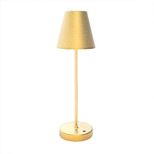 Sikrea La Angina Outdoor Metal 3w Led 270lm Ip46 Touch Dimmable Garden Table Lamp Classic Modern Brushed Brass