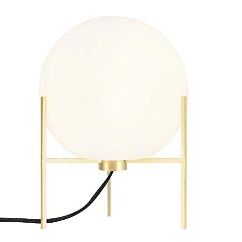 Nordlux 47645001 Alton Table Light Modern Brass Opal Glass Table Lamp