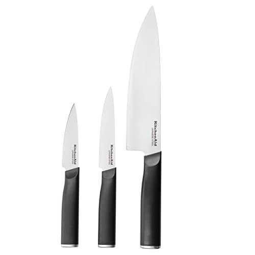 KitchenAid KEG3PTHEOHOBA Knife Set, Stainless Steel