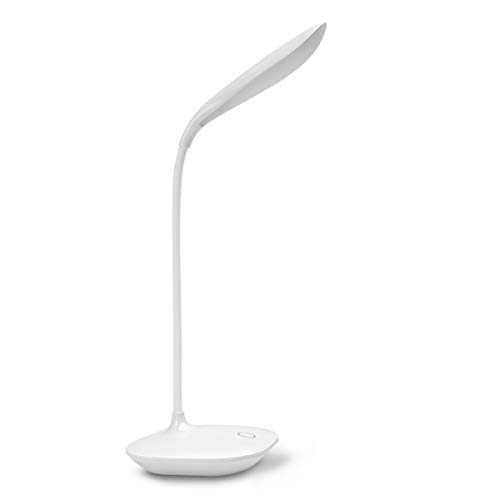 Desk Lamp, USB Portable Eye-Care LED Desk lamp, 3 Level Dimmer Suitable for Reading/Relaxation/Bedtime,Night Light,Flexible Neck,Touch-Sensitive Control Panel