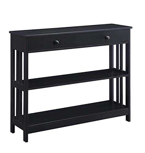 Convenience Concepts Mission 1 Drawer Console Table