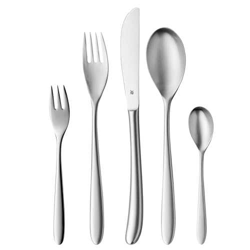 WMF Cutlery Set 30-Piece for 6 People Silk Cromargan 18/10 Stainless Steel Polished