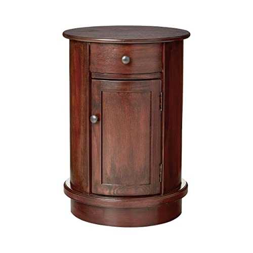 Decor Therapy End Table, Engineered Wood, Vintage Cherry, 26" x 17.75"