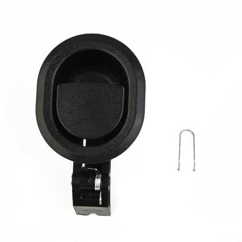 Replacement Recliner Handle, Black Plastic Single-Sided Release Lever With 5Mm End Fits Most Lift Chairs Sofas 9.1x7.6x7cm