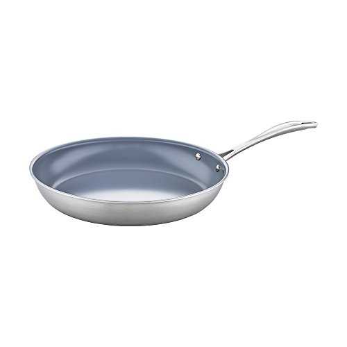 Zwilling  J.A. Henckels Spirit Non Stick Fry Pan, 12 Inch, Ceramic Fry Pan, Stainless Steel