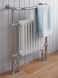 GLOBAL 8 Column Traditional Heated Towel Rail Bathroom Radiator with valve (952 x 685-8 SECTION)