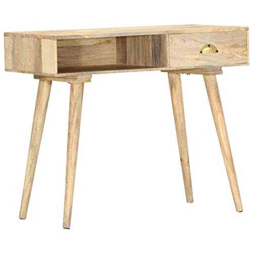 Furniture,Tables,Accent Tables,End Tables,Console Table 90x45x75 cm Solid Mango Wood,