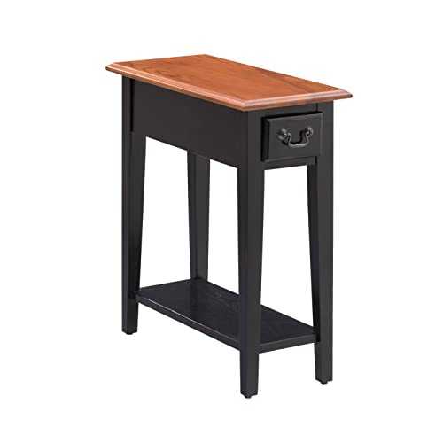 Leick Furniture Haven End Table, Wood, Slate
