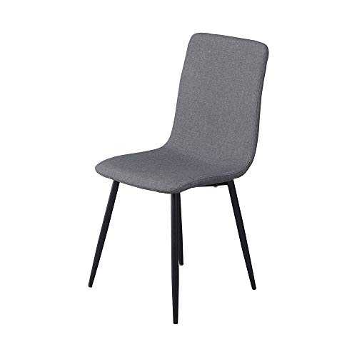 Panana Modern Linen Grey Tub Chair Counter Corner Chairs Kitchen Dinning Chairs Set (2 Chairs Only)