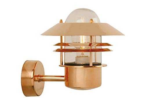 Nordlux Blokhus Outdoor Wall Light, Copper
