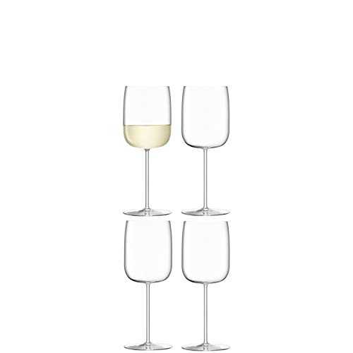 LSA BG12 Borough Wine Glass 380 ml Clear x 4