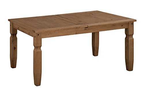 Mercers Furniture Corona Extending Dining Table - Pine, Small