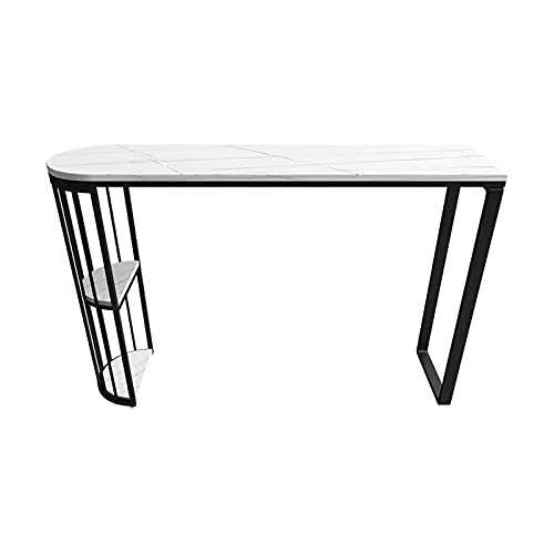 guoqunshop small round table Bar Table Home Dining Table Living Room Kitchen Table And Chair Family Partition Wall High Table Bar Table round extending dining table (Size : 100 * 40 * 105cm)