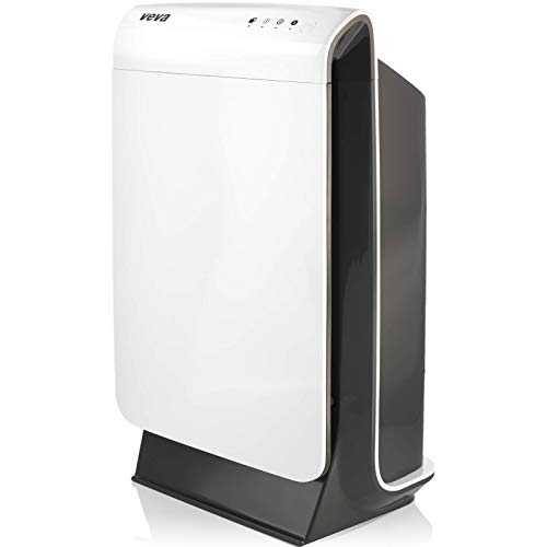 VEVA Air Purifier Large Room - ProHEPA 9000 Premium Air Purifiers for Home w/ H13 Washable HEPA Filter for Smoke, Dust, Pet Dander & Odor - White