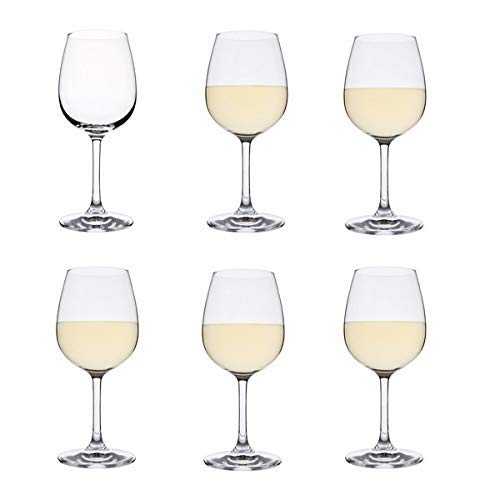 Dartington Crystal White Wine Glasses, Crystal, 175mm High
