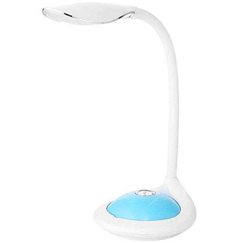 lxc Table Lampsk, Pliable Table Lamp, Rechargeable, Dimmable Office Lamp with USB Charging Port, Plate, Functional, Study, LED Table Lamp for Children Kids Reading, Gooseneck