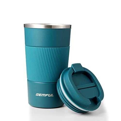 Tumbler 18 Oz Stainless Steel Travel Mug Water Coffee Cup for Home Office Outdoor Works Great for Ice Drinks and Hot Beverage (Blue)