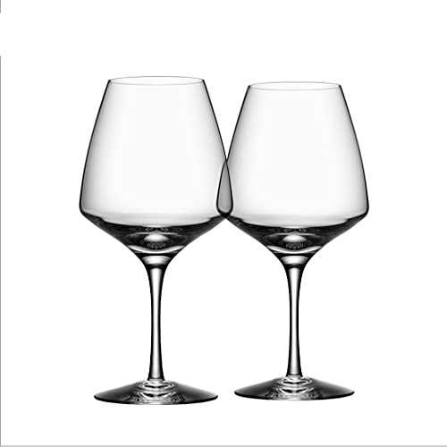 FEANG Wine Glasses Wine Glasses Set - Crystal Glass Lead-Free 460 Ml Glassware for Great Tasting Wine, Anniversary & Wedding Gifts - Kit Of 4 Champagne Glasses