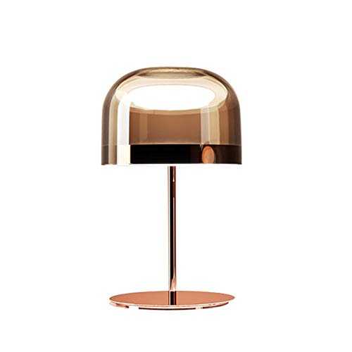 lxc Creative Rose Gold Desk Lamp, Simple Bedside Lamp, Bedroom Living Room Hotel Desk Lamp (D36 * H60cm, D24 * H42cm) (Size : Large)
