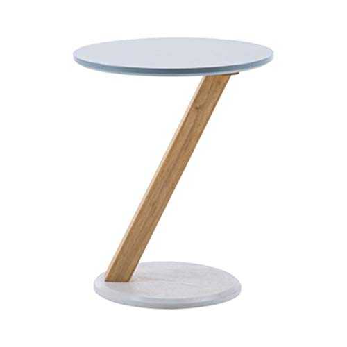 Side Table End Table Side Table Modern Sofa Table Table Coffee Table Snack Table for Sofa Couch Bed in Living Room Bedroom and Other Small Place End Tables (Color : White Size : 40x45x30cm)