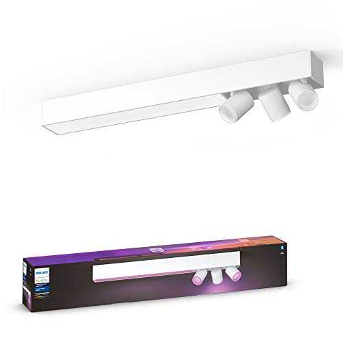 Philips Hue White and colour ambience 5060931P7 Smart lighting spot Bluetooth/Zigbee Hue White and colour ambience 5060931P7, Smart lighting spot, White, Bluetooth/Zigbee, LED, GU10, GU10