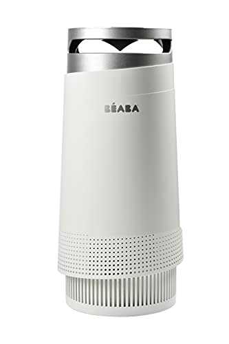 Beaba - Air Purifier Low Noise - Suitable for Cleaning the Air in Baby and Children's Room - Touch Screen and Night Light Integrated - 3 Filter Systems