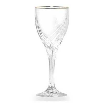 Debut Gold Crystal Wine Glass [Set of 4]
