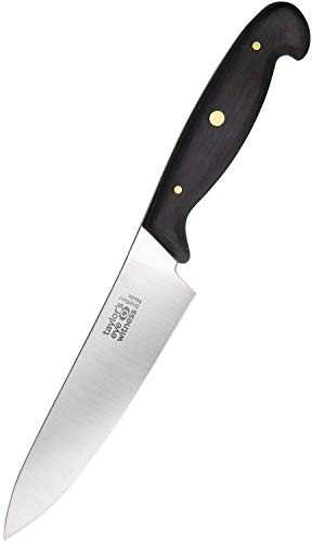 Taylors Eye Witness Professional Series British Made Cooks Kitchen Knife - 15cm Cutting Edge with an Ultra Fine, Pointed Blade, Precision Ground from High Carbon Stainless Steel. Lifetime Guarantee.