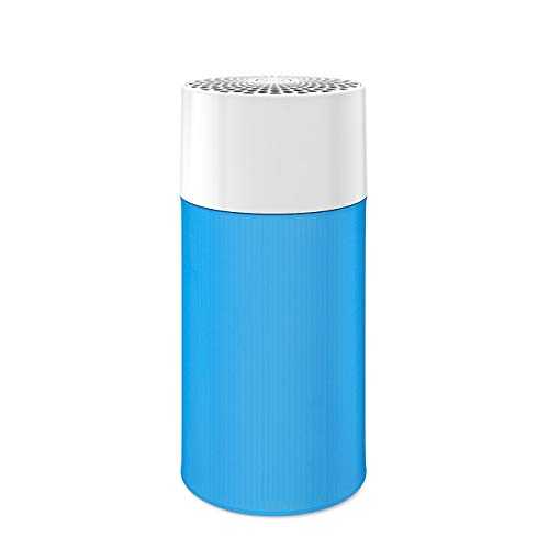 Blueair Air Purifier with Washable Pre-Filter, Air Cleaner for Small Room, HEPASilent Technology, Quiet Filtration System, Removes Smoke, Dust, Pet Hair, Pure 411, Blue
