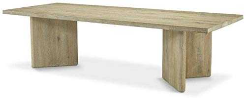 Casa Padrino luxury solid wood dining table natural 280 x 110.5 x H. 76 cm - Rectangular oak wood kitchen table - Luxury solid wood dining room furniture