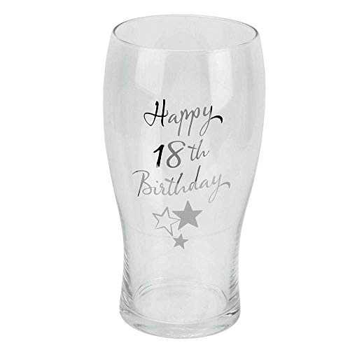 Juliana Happy 18th Birthday Pint Glass in Gift Box G3191B