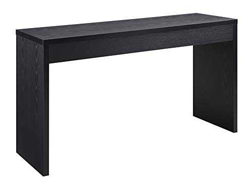 Convenience Concepts Northfield Hall Console Desk Table, Black 48 x 15.5 x 28