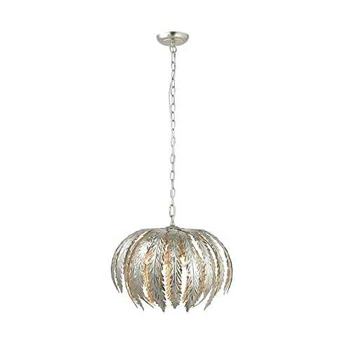 Stunning Style Delphine Ceiling 3 Light Pendant Silver Effect