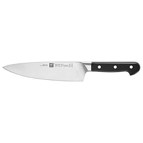 Pro Traditional Chef's Knife, Steel, Silver/Black, 20 x 5 x 5 cm