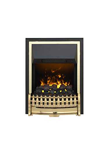 Dimplex Atherton Inset Electric Fire, Steel, 2000W