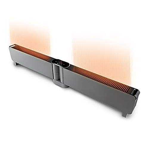 psy Electric Skirting Panel Heater Home FoldingElectric Skirting Board Convector Heater,Baseboard Radiator Electric Heater Bilateral Independent Temperature Control