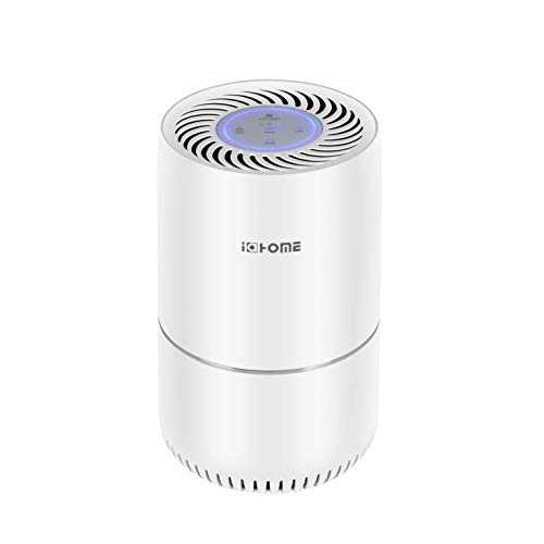 i@HOME Air Purifier For Home With H13 HEPA Activated Carbon Filters CADR 65㎡/h Removes 99.97% Dust Pollen Pet Hairup Air Cleaner For Room Up To 20m²