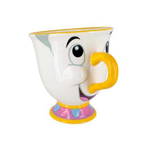Beauty and the Beast Chip Mug - Officially Licensed Disney Merchandise