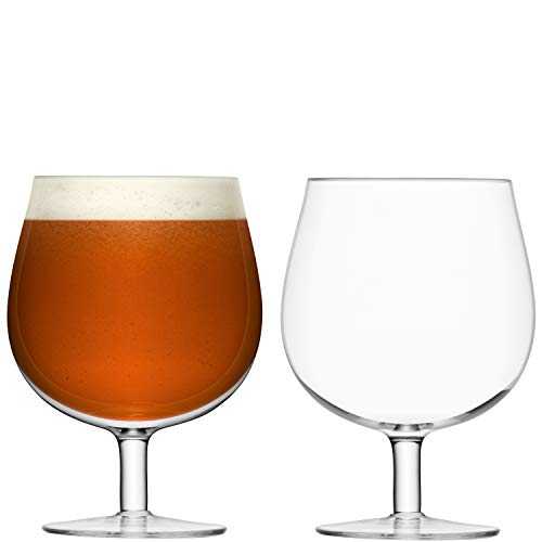 LSA BR33 Bar Craft Beer Glass 550 ml Clear x 2